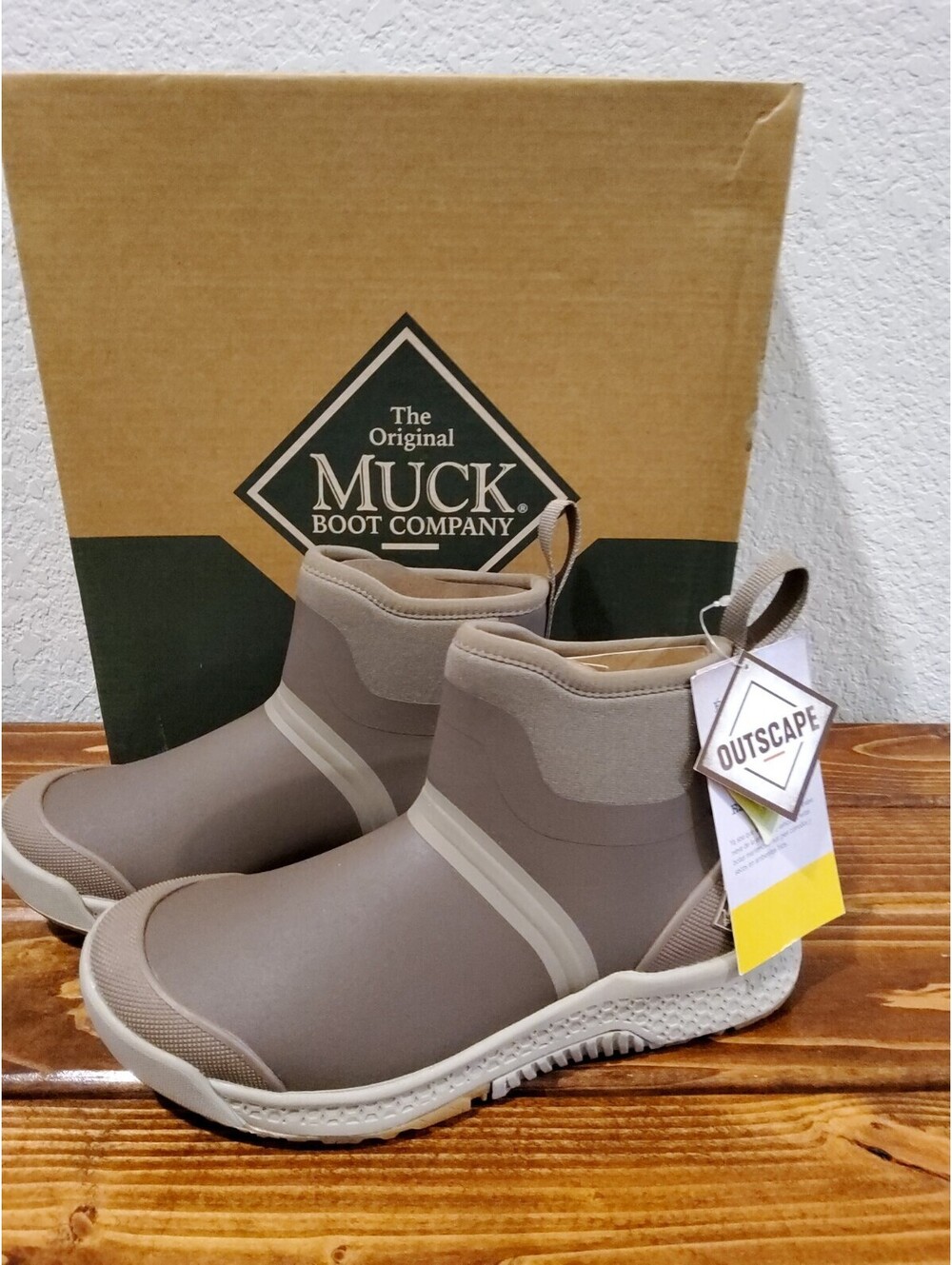 Original Muck Boots Outscape Chelsea Walnut Women's Sz 5 OSCW-901  Waterproof